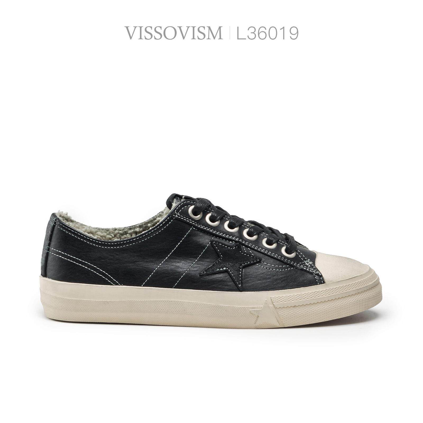 VISSOVISM加绒复古做旧星星小脏鞋 L36019
