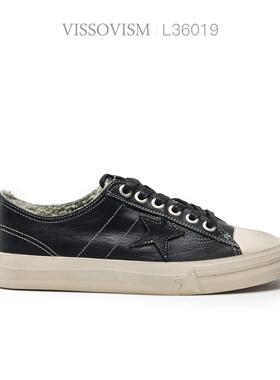 VISSOVISM加绒复古做旧星星小脏鞋 L36019