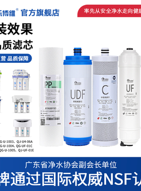 乐博维适配沁园净水器滤芯CJ2-UF1/QG-U1002/1004/1005/01E净水机