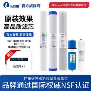 300 HRO101 HZR400G 200G 乐博维滤芯适用海尔商用净水器机HRO102