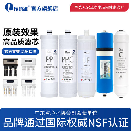 乐博维滤芯适用安吉尔V6净水器滤芯J2605-ROB60/A8A6N7陶氏RO膜