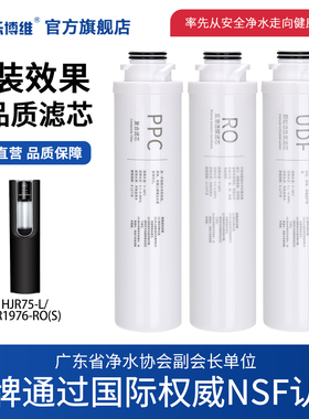 乐博维滤芯适配海尔净水器滤芯HJR75-L/YR1976-RO加热净饮机RO膜