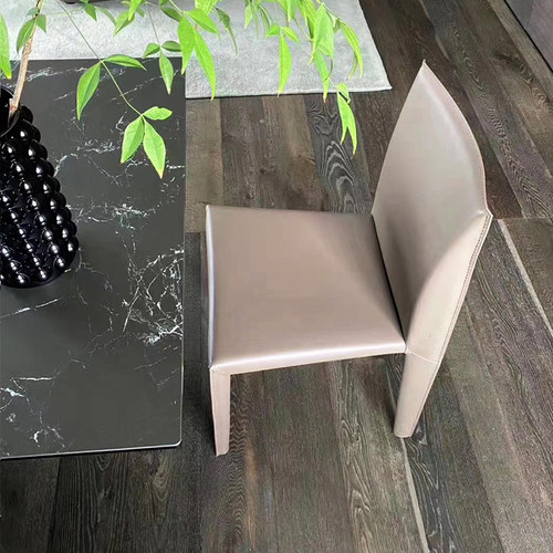 真皮马鞍皮餐椅，设计师推荐