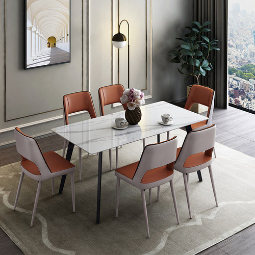 餐椅家用靠背椅子创意镂空靠背凳子北欧式轻奢现代简约休闲513