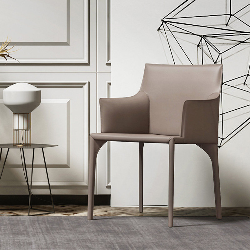 极简餐椅家用现代设计师意式轻奢