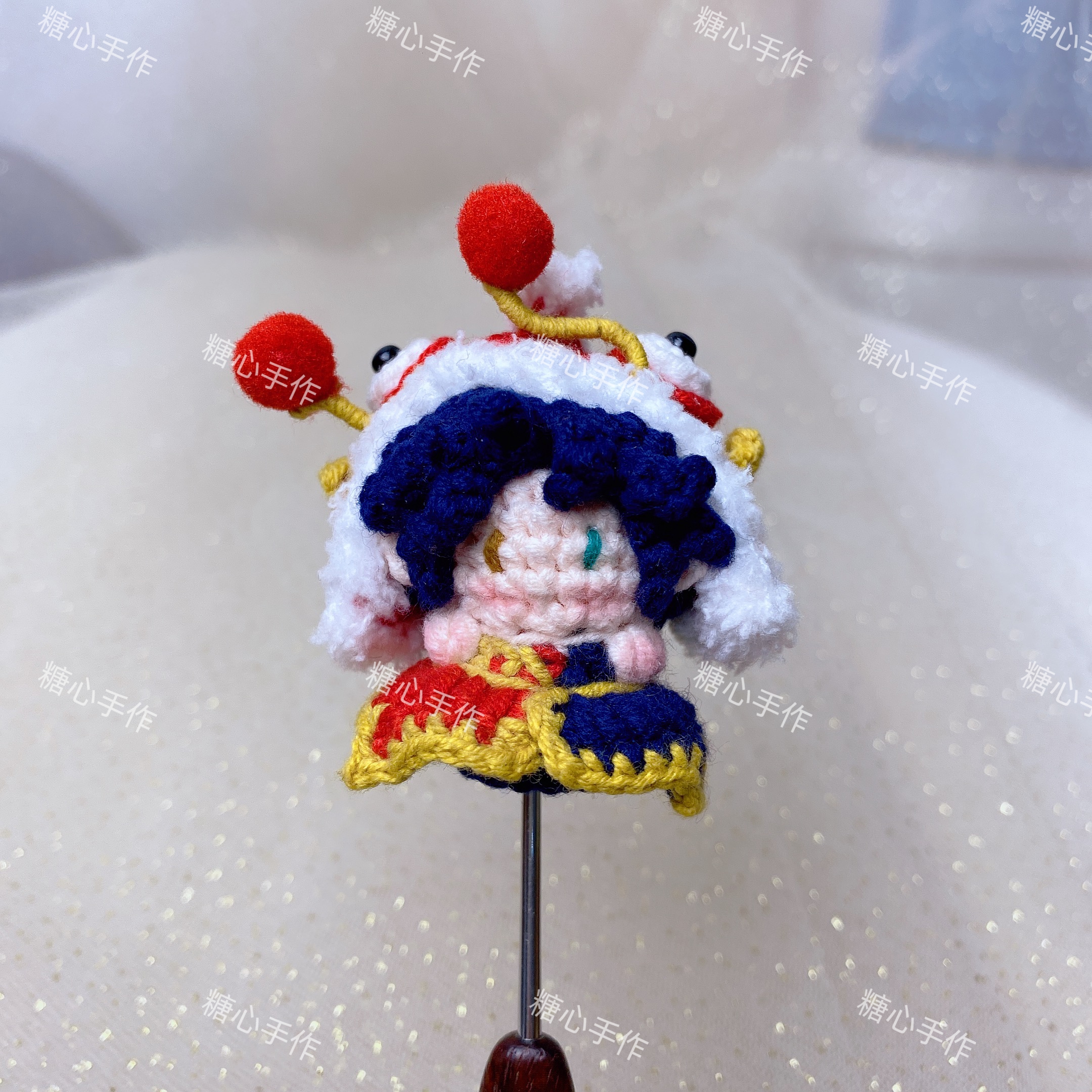 成品第五人格杂技演员祈雨珠纯手工钩织软糖玩偶挂件游戏周边礼物