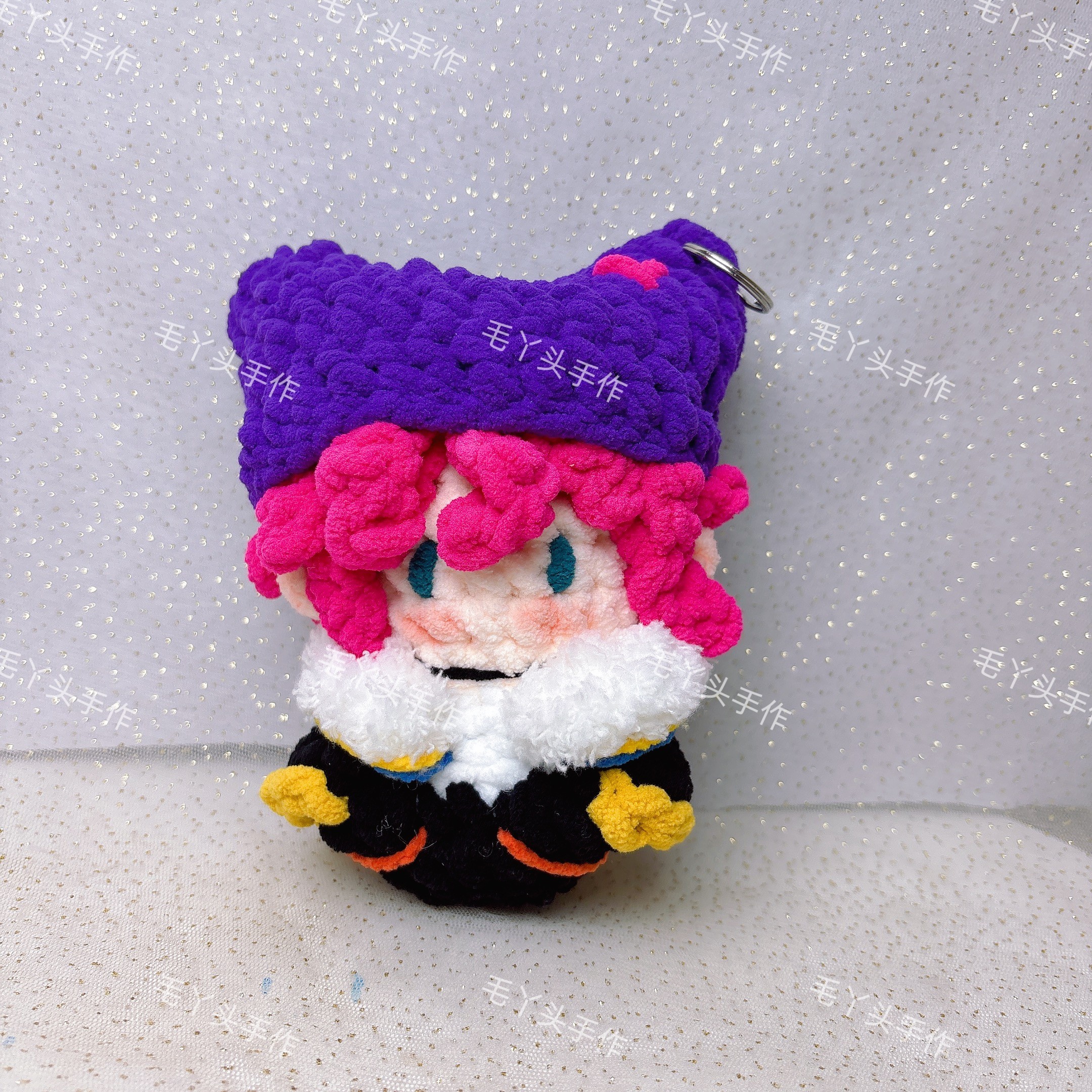 成品英雄联盟金铲铲之战永恩瑟提纯手工钩织大玩偶软糖挂件摆件