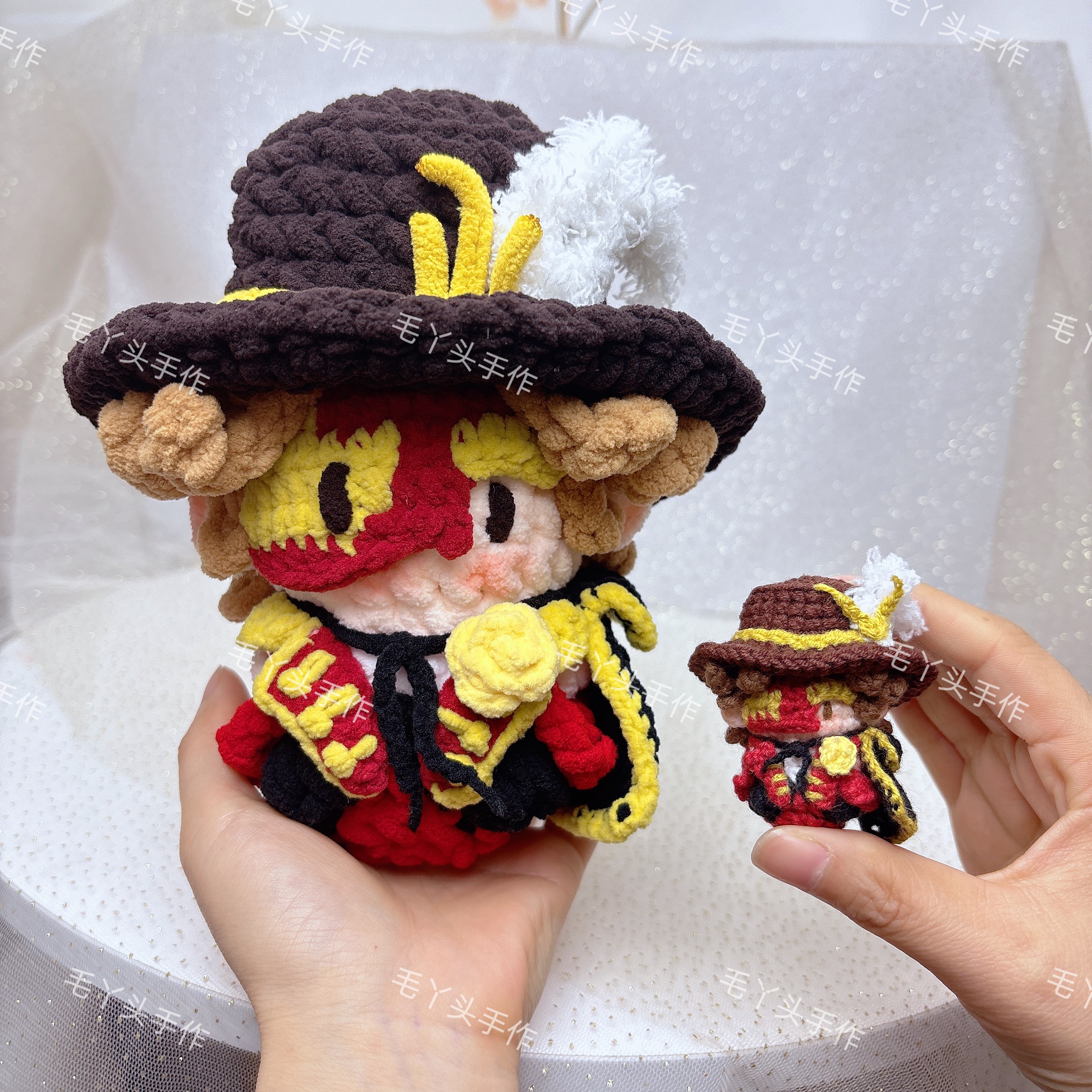 成品第五人格真理之下勘探员罗纳德纯手工钩织软糖玩偶挂件摆件