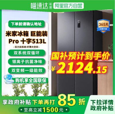 小米十字门513L双系统