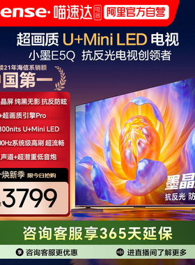 海信电视E5Q 65英寸 抗反光防眩光墨晶屏MiniLED 以旧换新电视122
