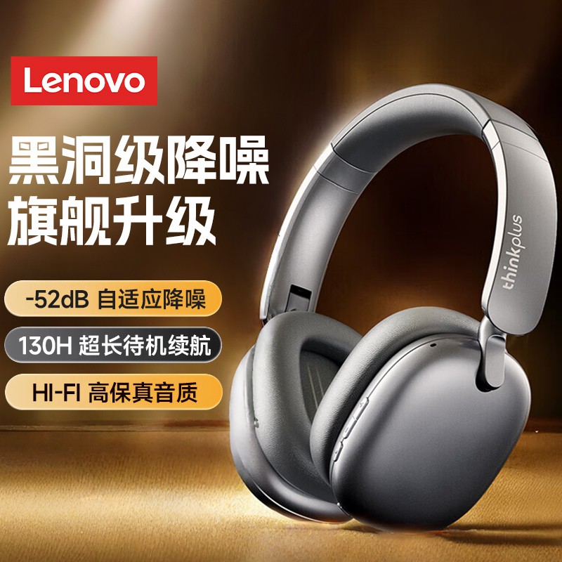 联想TH60主动降噪头戴式耳机