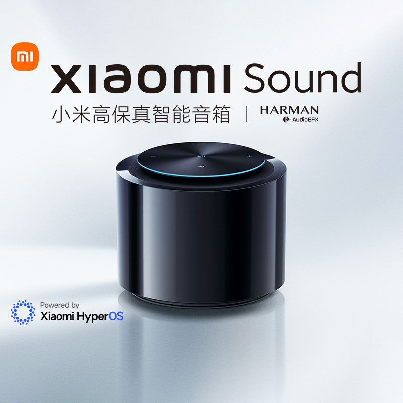 小米Sound智能音箱黑色全向出音小爱同学蓝牙音响大师音质167 - 实物图