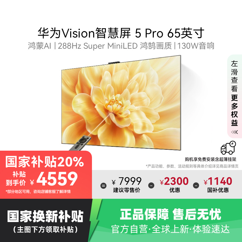 ΪVisionǻ 5 Pro 65Ӣ ϬSuper MiniLED 123 4559.2Ԫ