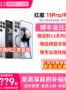 【官方自营 政府补贴15%】红魔11Pro/Pro+ 第五代骁龙8至尊版 8000mAh 脉动水冷引擎电竞游戏5G手机 156