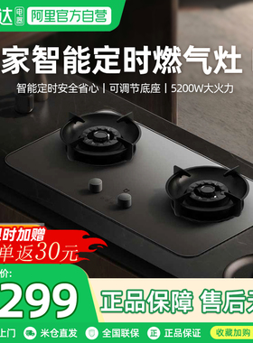 小米米家智能定时燃气灶P1猛火节能家用煤气灶台式嵌入式双灶06