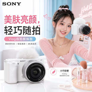 SONY/索尼ZV-E10半画幅微单相机SEL18135中远摄变焦头一镜走天下