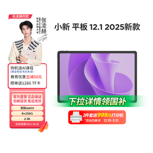 联想小新平板11 12.1 2025学习平板护眼娱乐平板新品 小新平板新品 333 12.7 上市全国国补 Pro 小新Pad