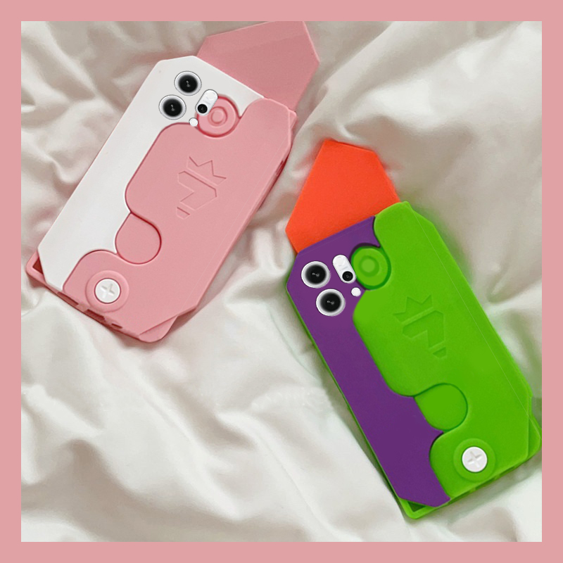 手机壳硅胶ins风个性创意萝卜刀