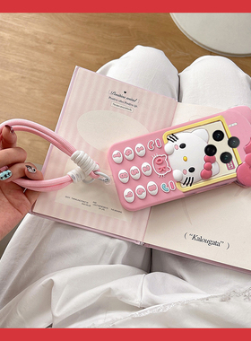 凯蒂猫大哥大适用vivox300手机壳x200promini电话机x100ultra立体x90s呆萌x80por+卡通x70/x60/x50十x30/vivo