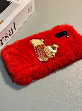 刺绣帽子小狗适用oppo一加ace6t手机壳1+15秋冬ace5竞速版13t毛绒12红色11pro圣诞3v卡通9rt立体8/7十oneplus