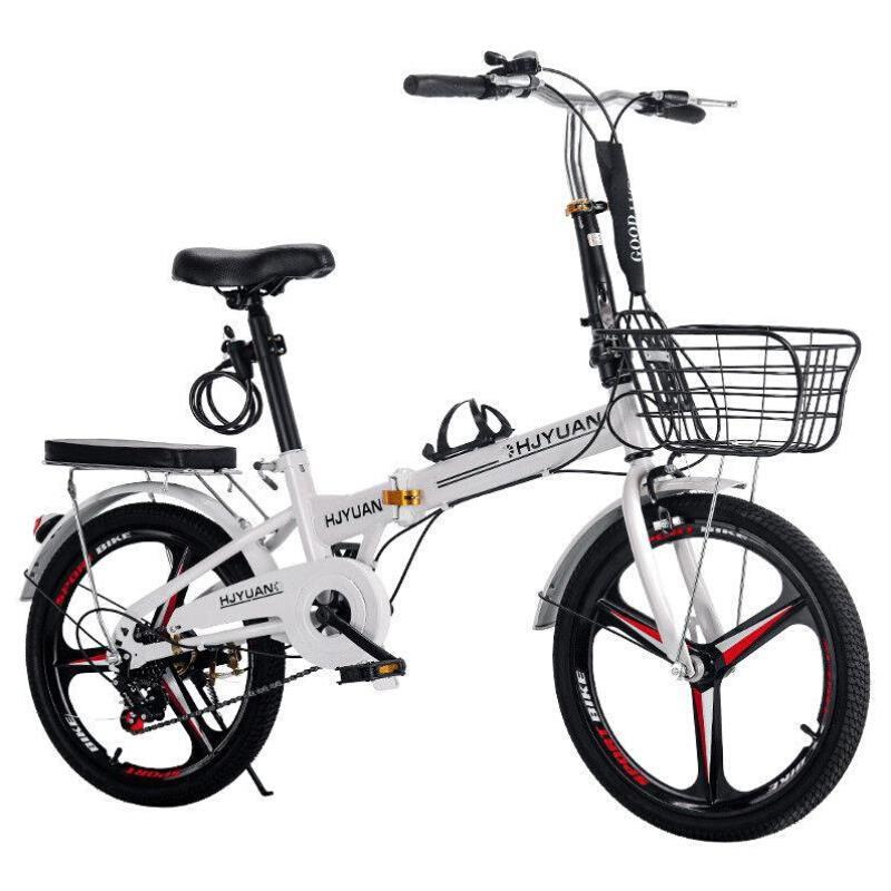 极速折叠自行车超轻便携小型变速单车20/22寸上班成Y年大人男女式