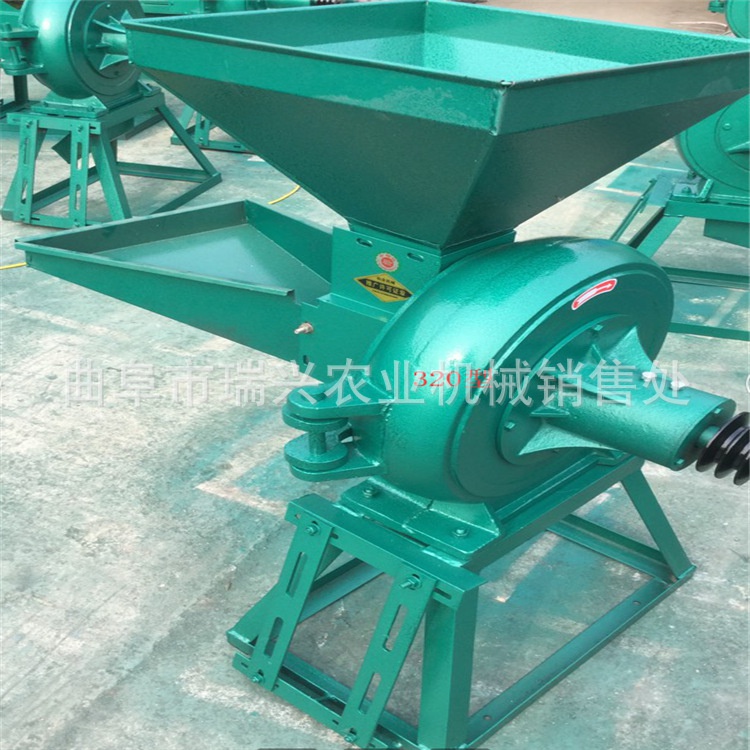 2023新自吸式玉米齿盘粉碎机家用小型杂粮磨粉机超细打粉机品