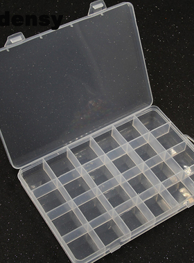 Yidensy 1pcs Square Transparent Plastic Storage Box Case 10/