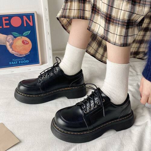 platform shoes lolita shoes mary janes Women's shoes School