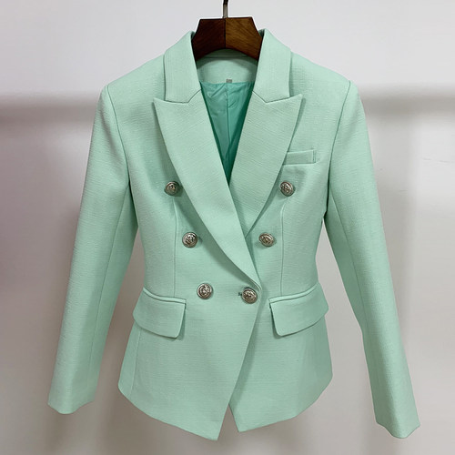 HIGH SET 2022 Classic Baroque Designer Blazer Jacket Women's