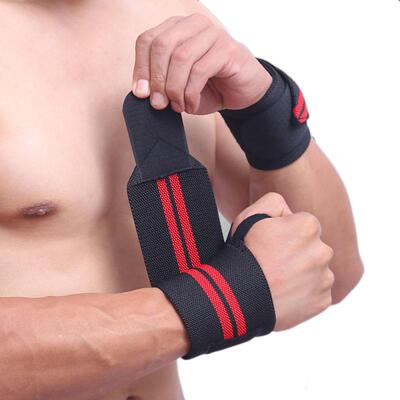 Weight Lifting Wristband Elastic Breathable Wrist Wraps Band