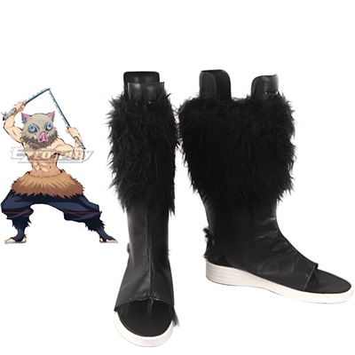 Demon Slayer Kimetsu no Yaiba Hashibira Inosuke Cosplay Boot