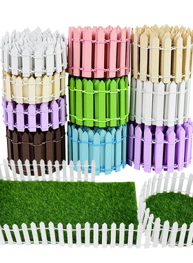 100cm/roll 3cm 5cm Wooden Fencing Wood Barrier DIY Mini Land