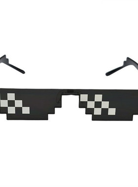8 Bit Thug Life Sunglasses Pixelated Men Women Brand Party E