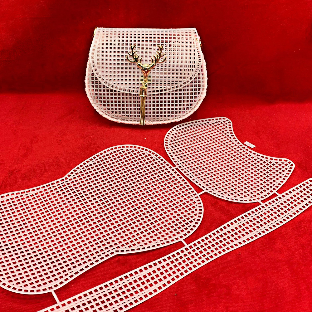 Horseshoe Bag Mesh Knitting Lining Weaving Plastic Mesh Shee