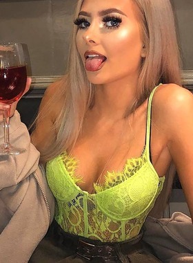 BKLD Sheer Neon Lace Bodysuit Women Sexy Spaghetti Strap V-n