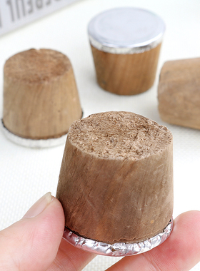 Wood Thermos stopper sealed Safe Cork Plug Lid Cap Bottle Co