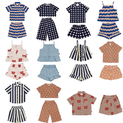 EnkeliBB Toddler Boy Summer Clothes Suits Girls Brand Clothe