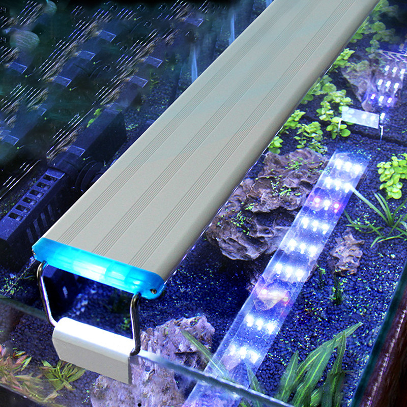 Aquarium LED Light Super Slim Fish Tank Aquatic Plant Grow L