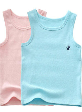 Fashion Children T-shirts for Girls Candy Color Baby Boys Gr