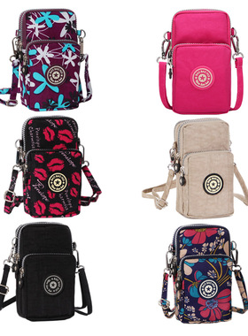 Small Shoulder Bags Nylon Women Mobile Phone Bags Mini Femal