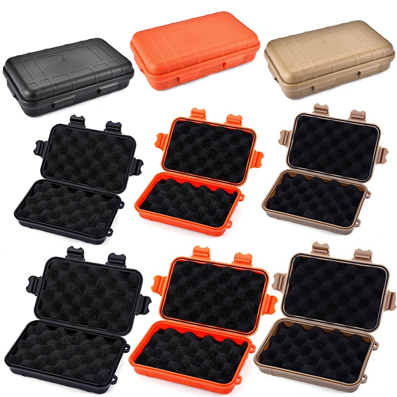 New L/S Size Outdoor Plastic Waterproof Airtight Survival Ca