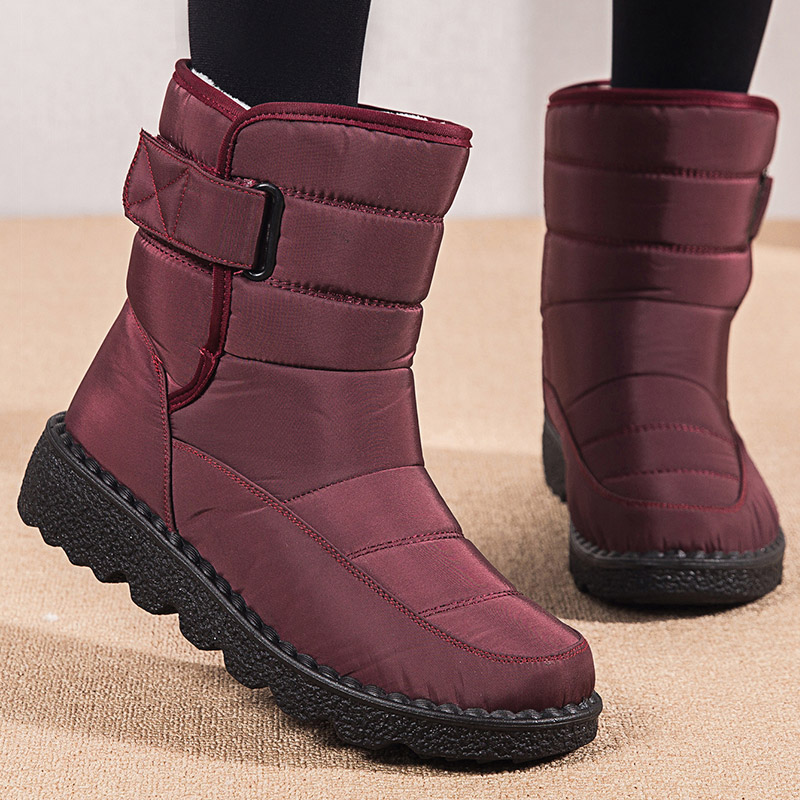 Women Boots 2021 New Winter Boots With Platform Shoes Snow B