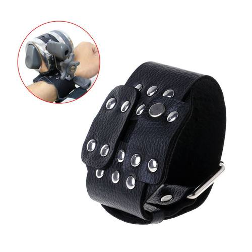Wrist Band Fishing Reel Holder Slingshot Shooting Fish Catap
