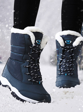 Women Boots Waterproof Winter Shoes Women Snow Boots Platfor