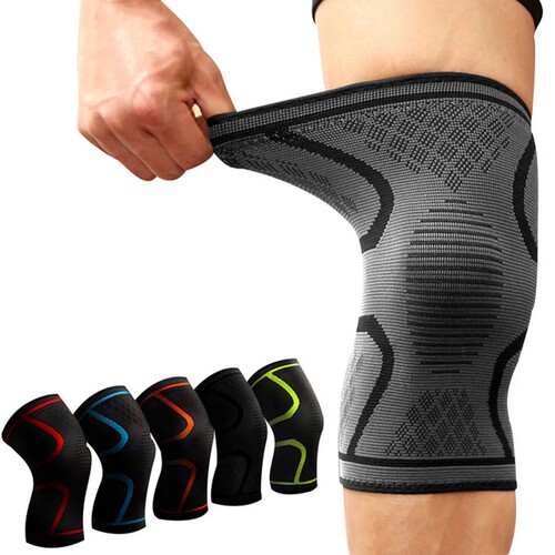 1PCS Fitness Running Cycling Knee Support Braces Elastic Nyl