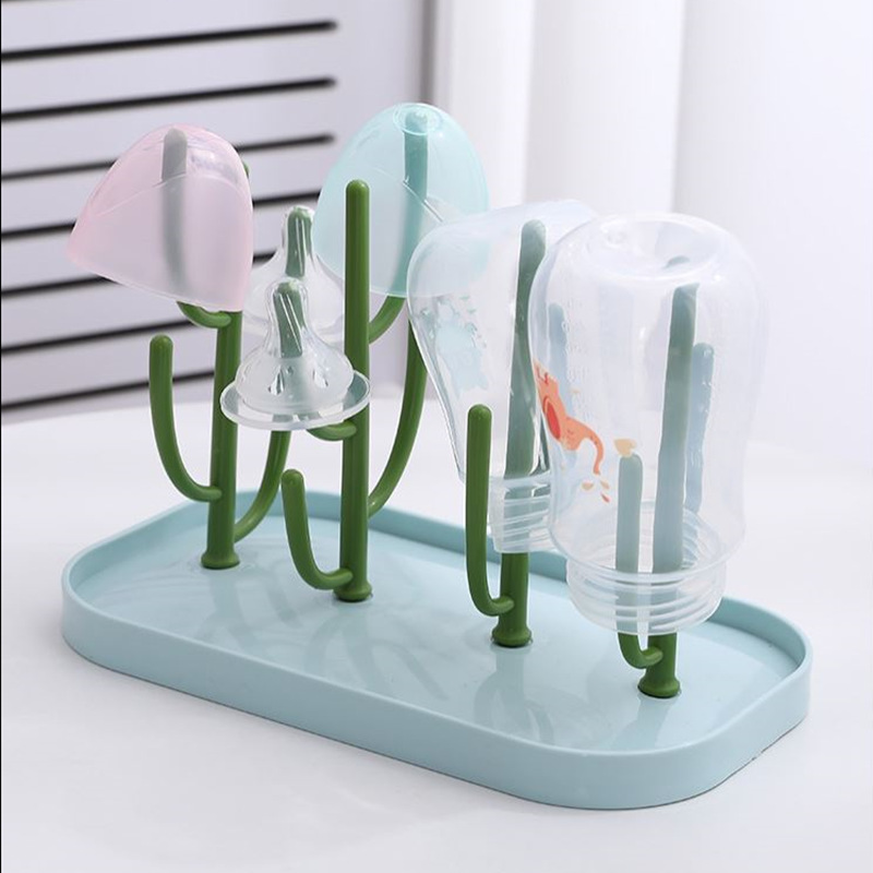 Baby feeding bottle drain rack, nipple feeding cup holder, s