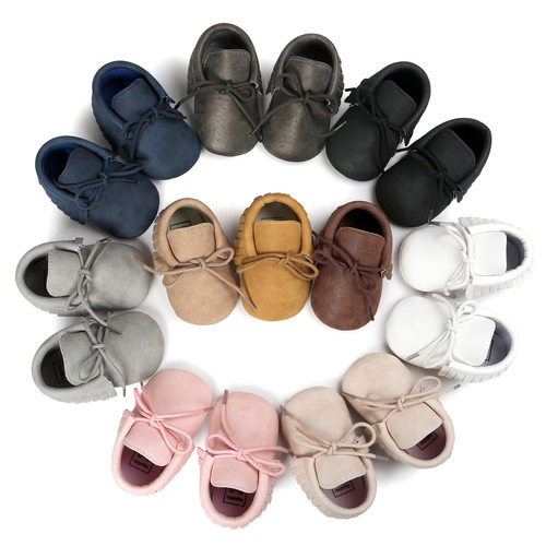 Baby Shoes Newborn Infant Boy Girl Classical Lace-up Tassels