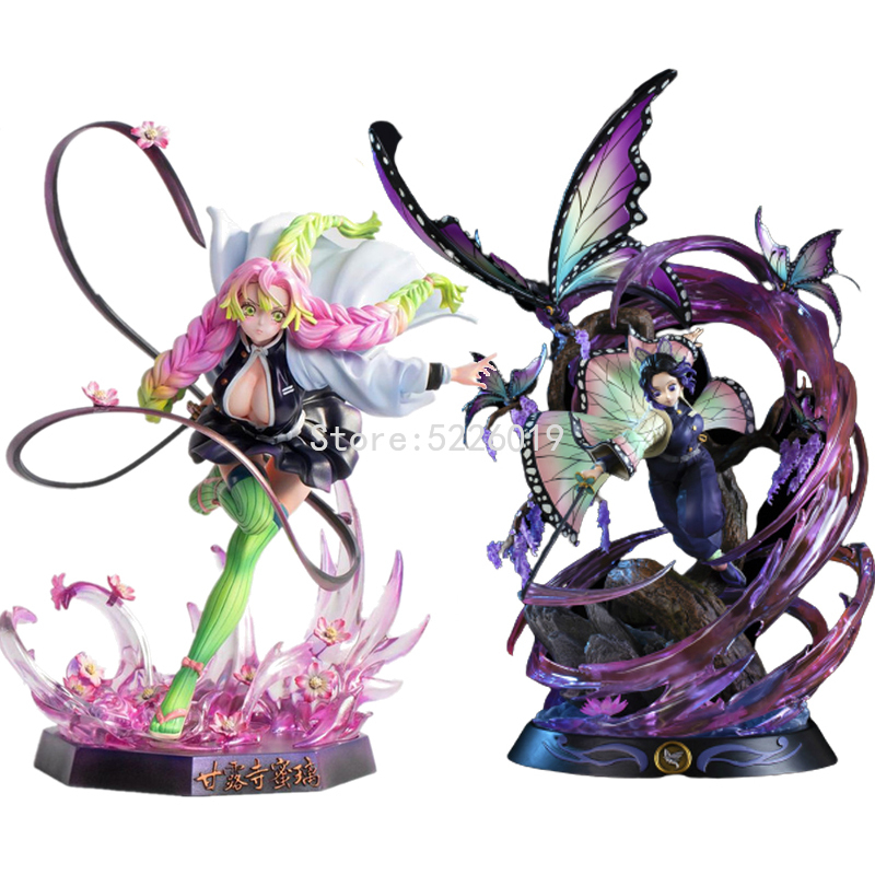 36cm Kimetsu No Yaiba Action Figure GK Kochou Shinobu Anime