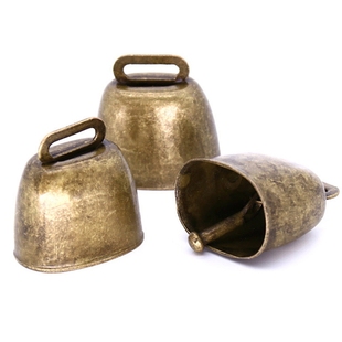 3Pcs Cow Horse Sheep Grazing Bell Farm Animal Anti Lost Copp