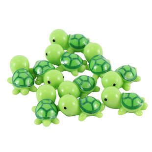 10 Pcs Mini Turtle Miniature Figurines Dollhouse Bonsai Gard